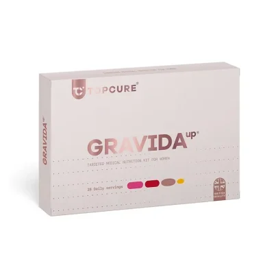 Topcure Gravida Up For Women, Essential Vitamins & Minerals for Pregnancy, Tablets - 28 Count