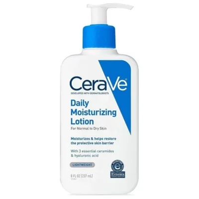 سيرافي (CeraVe) لوشن الترطيب اليومي، يرطب البشرة ويستعيد حاجزها الواقي، لوشن - 237 مل