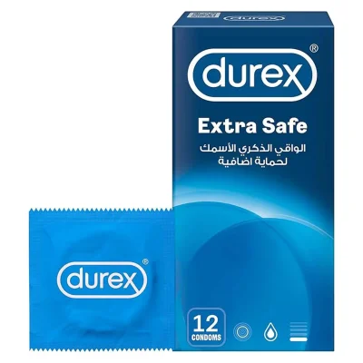 دوريكس (Durex) واقيات ذكرية، حماية إضافية - 12 قطعة
