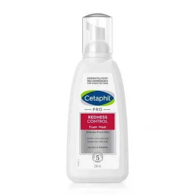 Cetaphil PRO Redness Prone Skin Cleansing Facial Wash, Gently Cleanses & Soothes Sensitive Skin - 236ml