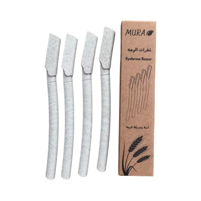 MURA Facial Blades Set for Hair Removal and Skin Exfoliation - Multi-Pack