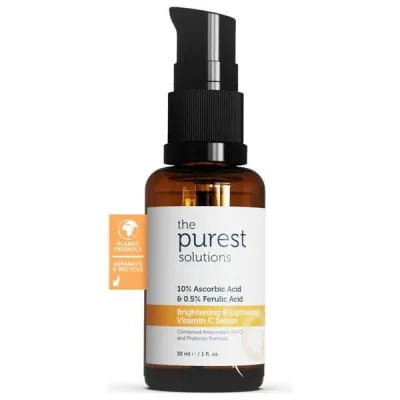 the purest Vitamin C Brightening Serum, Reduces Dark Spots - 30ml