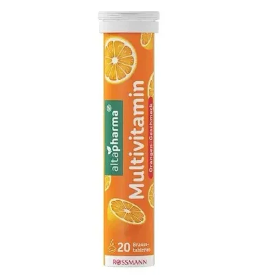 altapharma Multivitamin Effervescent Tablets for General Health Support - 20 Count