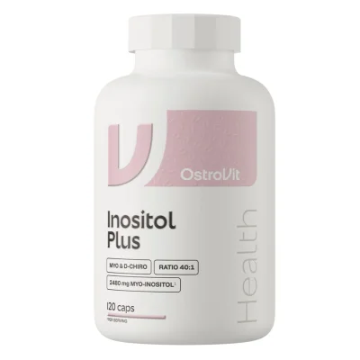 OstroVit Inositol Plus Supplement, 2480mg - 120 Capsules