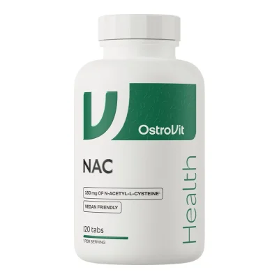OstroVit N-Acetyl Cysteine NAC Supplement, Tablets - 120 Count