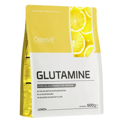 OstroVit Glutamine, Muscle Recovery & Immune Support, Powder - 500g
