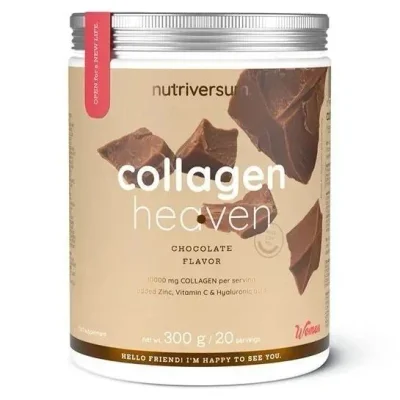 نوتريفرسوم (Nutriversum) كولاجين هيفن بنكهة الشوكولاتة، لدعم صحة البشرة والمفاصل، مسحوق - 300 غرام