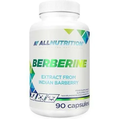 أول نوتريشن (AllNutrition) مستخلص البربرين لدعم صحة القلب والتمثيل الغذائي، كبسولات - 90 كبسولة
