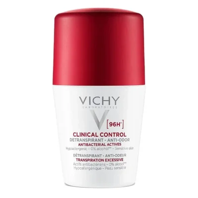 فيتشي (Vichy) كلينيكال كنترول مضاد للتعرق، حماية 96 ساعة - 50 مل