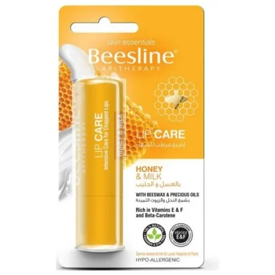 بيزلين مرطب الشفاه بالعسل والحليب – 4 غم - Beesline