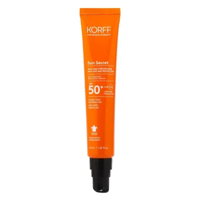 Korff Sun Secret Anti-Age & Protection SPF 50+ Sunscreen - 50ml