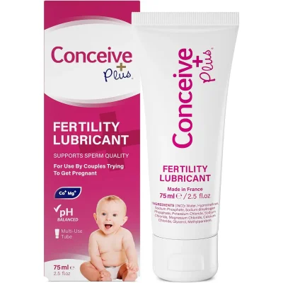 Conceive Plus Fertility Lubricant, pH Balanced & Sperm Friendly - 75 ml