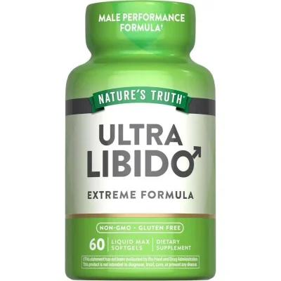 Nature's Truth Ultra Libido Herbal Libido Support, Softgels - 60 Count