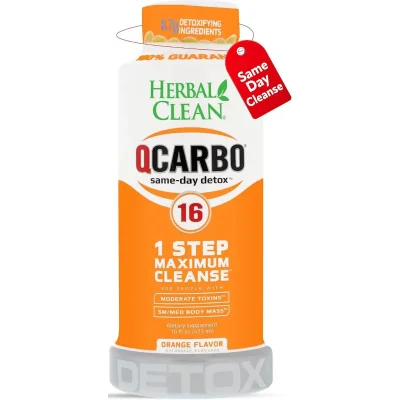 هيربال كلين (Herbal Clean) كيوكربو لدعم إزالة السموم - سائل - 473 مل