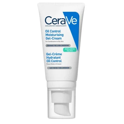 سيرافي (CeraVe) جل-كريم مرطب للتحكم في الزيوت، مرطب للبشرة الدهنية والمعرضة لحب الشباب - 52 مل