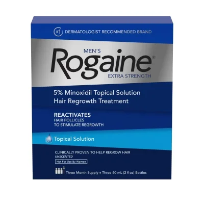 مينوكسيديل (Minoxidil) ريجين للرجال، محلول لنمو الشعر، 5% - 60 مل