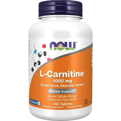 NOW Foods L-Carnitine 1,000 mg Tablet by NOW Foods - 100 Tablets