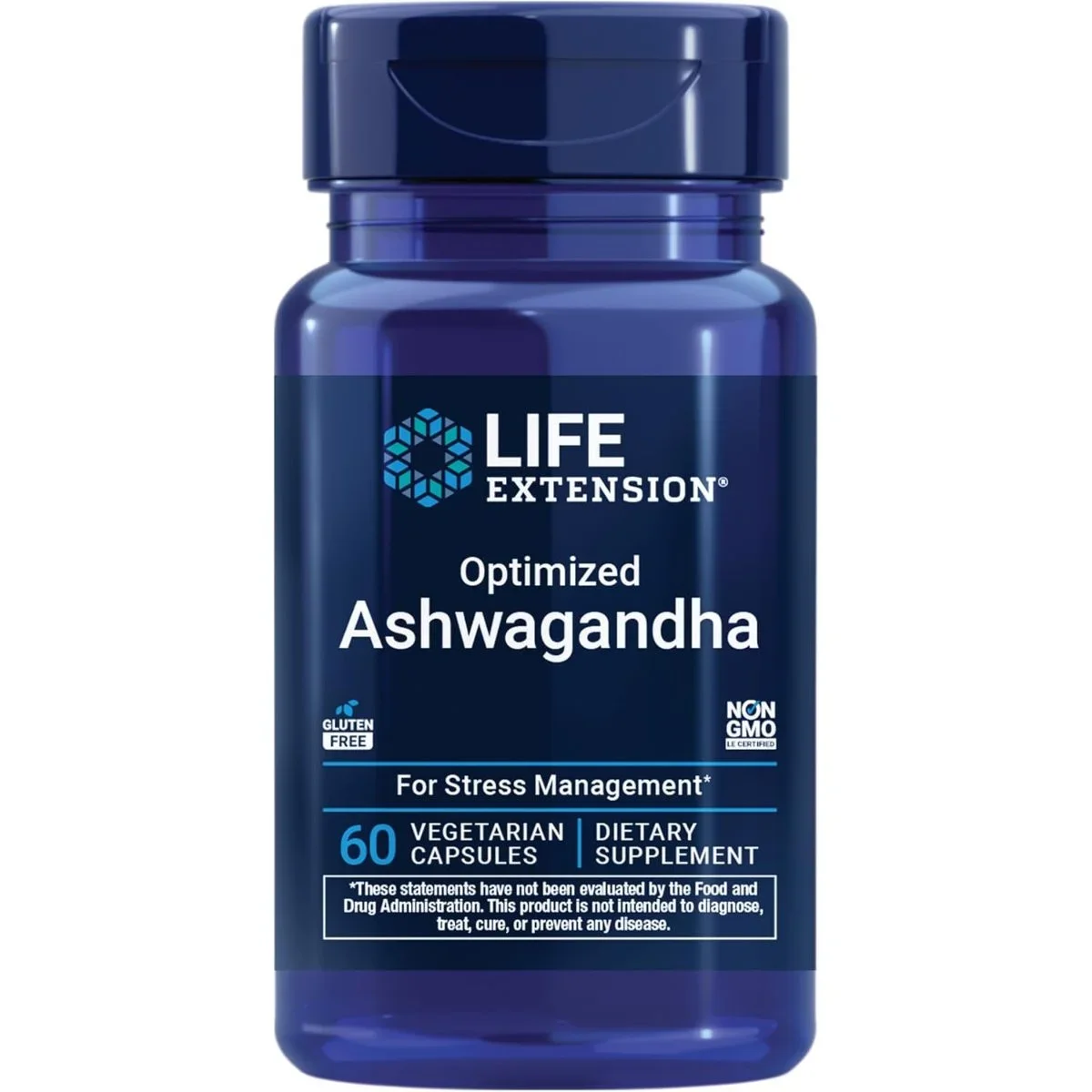 لايف إكستنشن (Life Extension) أشواغاندا محسّن، يدعم الاسترخاء ويقلل التوتر، كبسولات نباتية - 60 كبسولة — Life Extension — 60 vegetarian capsules