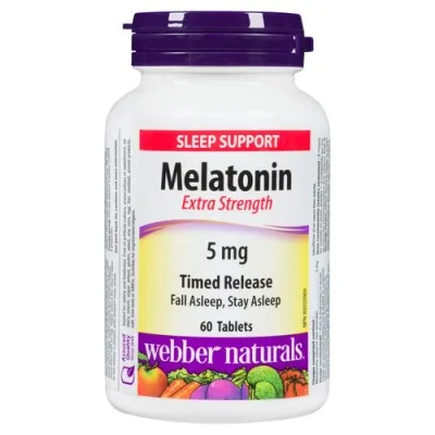 Webber Naturals Melatonin Ultra-Fort, Sleep Aid, Tablets - 60 Count