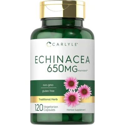 Carlyle Echinacea Immune Support, Capsules - 120 Count