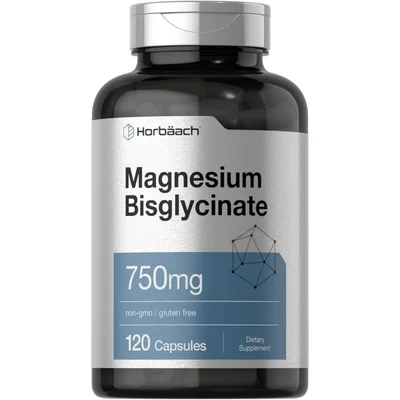 Magnesium Bisglycinate 750mg 120caps Horbaach