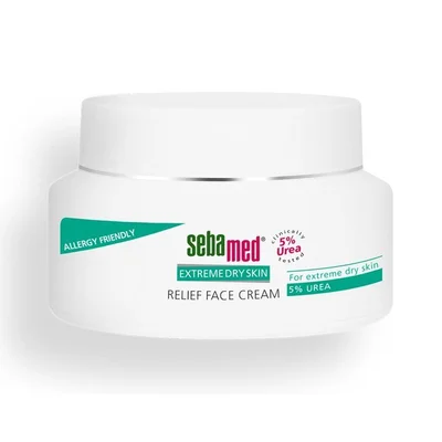 Seba Med Intensive Hydration Face Cream, for Very Dry & Irritated Skin, 5% Urea - 50ml