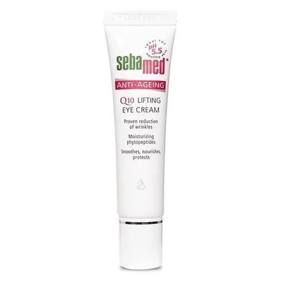 Sebamed Anti-Aging Q10 Eye Cream for Wrinkle Reduction & Intense Hydration, Cream - 15ml