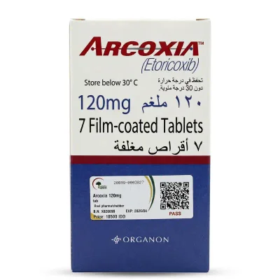 Arcoxia 120mg tab MSD 7 tab