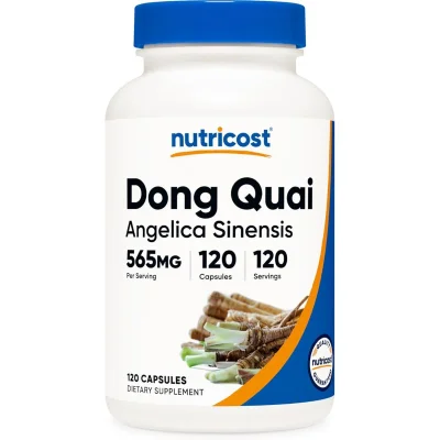 نيوتريكوست (Nutricost) دونغ كواي (Dong Quai) لدعم صحة المرأة، كبسولات - 120 كبسولة