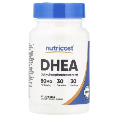 Nutricost DHEA, Supports Hormone Balance, Capsules - 30 Count