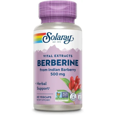 Solaray Berberine Supplement, Capsules - 60 Count