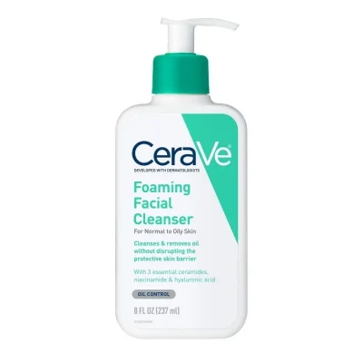 سيرافي (CeraVe) غسول الوجه الرغوي، منظف للبشرة - 237 مل