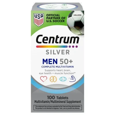 Centrum Silver Men 50+ 100 Tablets