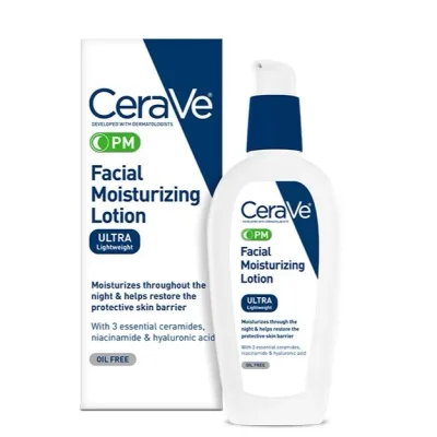 سيرافي (CeraVe) لوشن مرطب للوجه خفيف للغاية، ليلًا - 89 مل