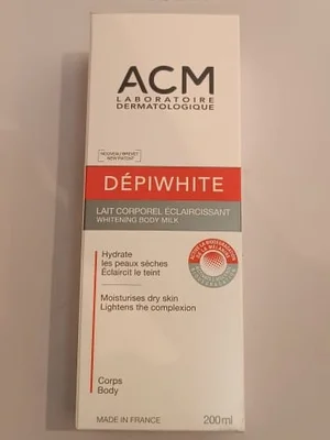 ACM DepiWhite Body Milk, Whitening & Skin Tone Unifier - 500ml
