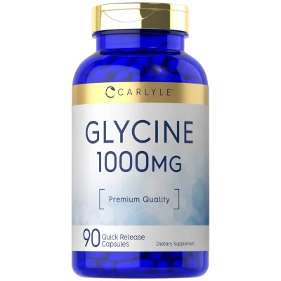 Carlyle Glycine for Nervous System Support & Sleep, Capsules - 90 Count