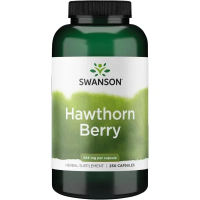 Swanson Hawthorn Berry 565mg, Capsules - 250 Count
