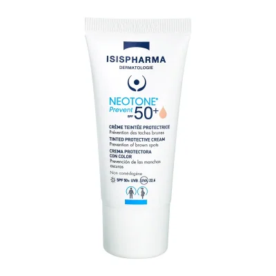 ISIS Pharma Neotone Prevent Mineral Sunscreen, High Protection SPF 50 - 30ml