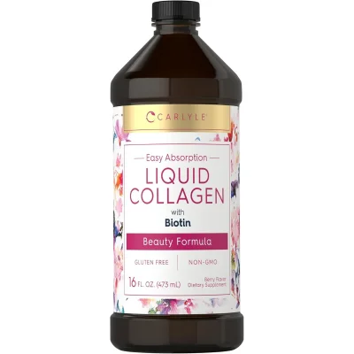 Carlye Liquid Collagen Supplement, Supports Skin & Joint Health - 473ml
