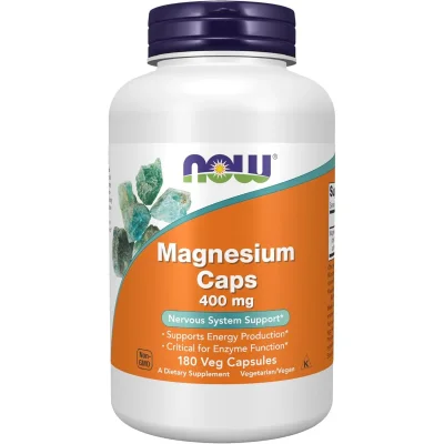 Magnesium Complex Caps 400mg 180cap Now