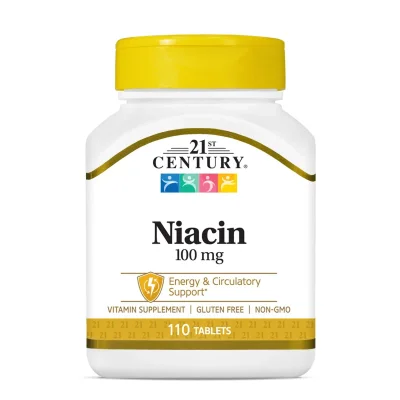21st Century Niacin Supplement, Tablets - 110 Count