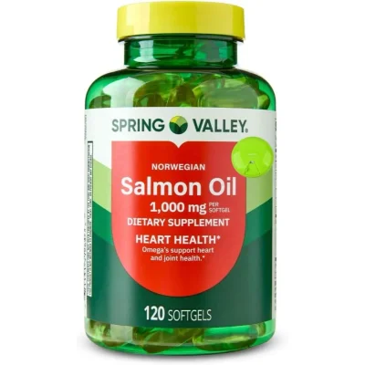 Salmon Oil 120 Softgels Spring Valley