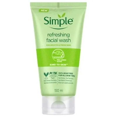 Simple Refreshing Facial Wash, Cleanser - 150ml