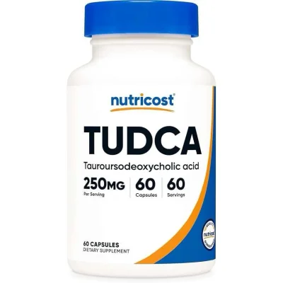 نيوتريكوست (Nutricost) TUDCA، يدعم صحة الكبد والمرارة، كبسولات - 60 كبسولة