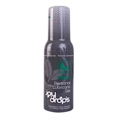 Joy Drops Mint Flavored Lubricant Gel, For Enhanced Comfort and Pleasure, Gel - 1 Bottle