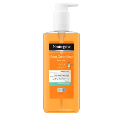 Neutrogena Spot Control Face Wash, Deep Pore Cleansing & Oil Control - 200ml
