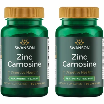 Swanson Zinc Carnosine with PepZinGI, Capsules - 60 Count