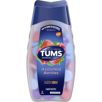 Tums Antacid, Chewable Tablets - 160 Count