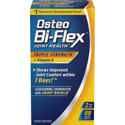 Osteo Bi-Flex Joint Health, Supports Joint Comfort, Flexibility & Mobility, Coated Tablets - 88 Count