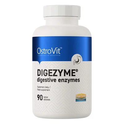 OstroVit DIGEZYME Digestive Enzymes, Supports Digestion & Nutrient Absorption, Tablets - 90 Tablets